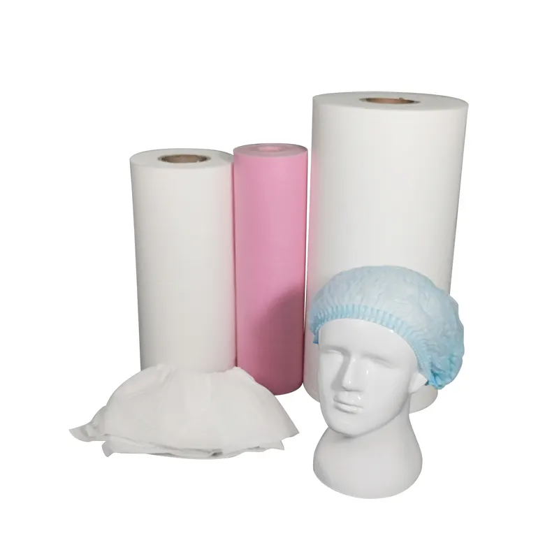 Best Quality Medical grade soft non woven fabric for caps and shoes cover Oem-rayson nonwoven 1