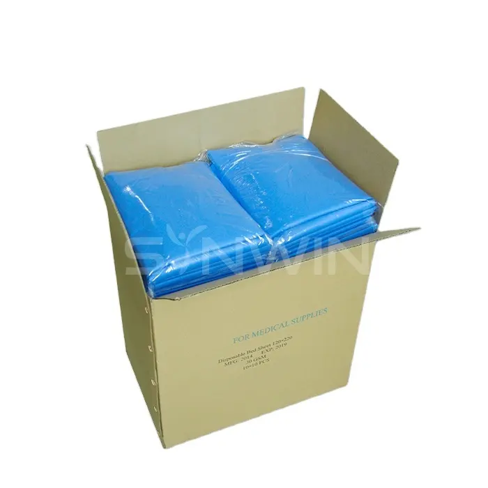 PP Non Woven Fabric Medical Bed Sheet Roll Hygiene Disposable Surgical Bed Sheet Spunbond Non Woven Fabric 1