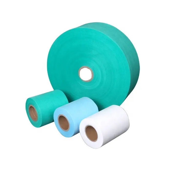 100% PP Non woven Mask Material Super Soft Skin Friendly SSS Spunbond Non Woven Fabrics 1