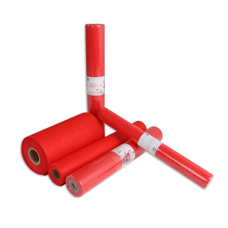 Çin'den Toptan Nefes alabilen dokuma olmayan spunbond çiçek sarma kumaşı-rayson nonwoven 1