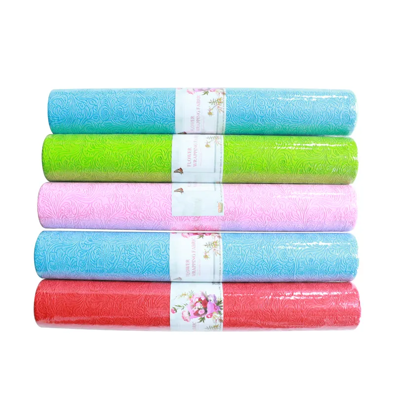 Rayson Manufacture Clear Spunbond PP Dot Style Table Cloth Non Woven Table Cover Non Woven PP Fabric 1