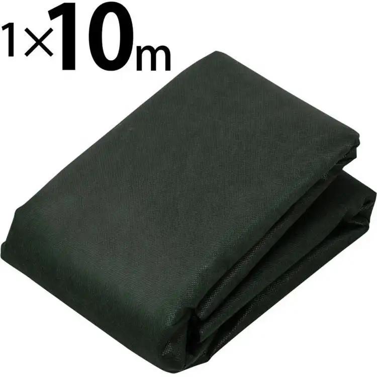 40gsm-100gsm Tarım Dokuma Olmayan Kapak Ot Kontrol Kumaş Rulo Peyzaj Ot Bastırma 1
