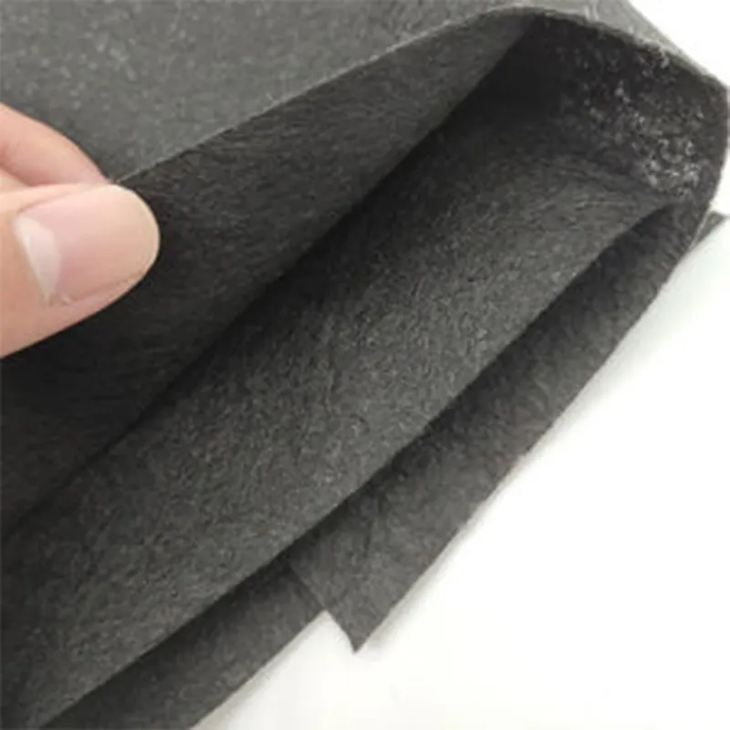 White / black 180gsm needle punched non woven fabric for bottom fabric of sofa 1