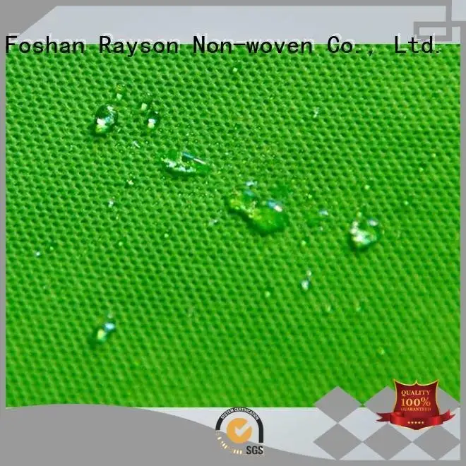 Vente en gros de petits fabricants de tissus non tissés pp spunbond Rayson non tissé, ruixin, marque enviro 1