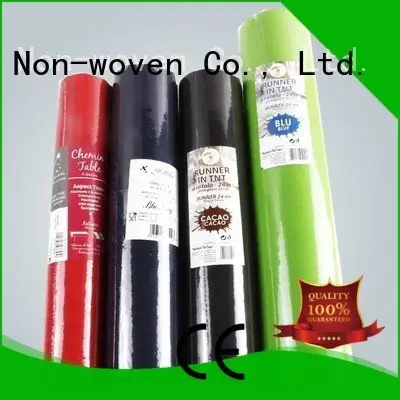 tovaglie usa e getta in tessuto non tessuto verde Rayson, Ruixin e Enviro 1