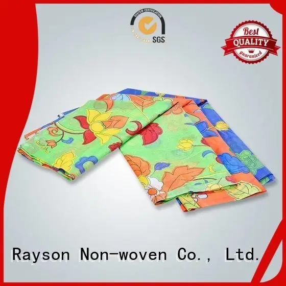 fornitori di tessuto non tessuto Rayson, Ruixin, Enviro Spunlace, biancheria da letto economica in PVC resistente 1