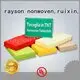 Niestandardowe sześć włókninowych obrusów z włókniny promienistej, ruixin, enviro 1