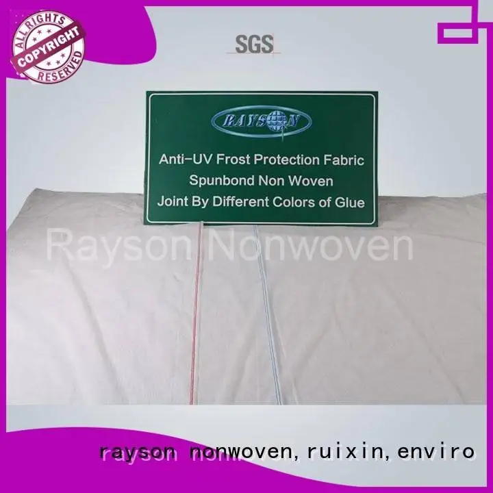 Özel meyve matground biyolojik olarak parçalanabilir peyzaj kumaşı rayon nonwoven, ruixin, enviro ürünleri 1