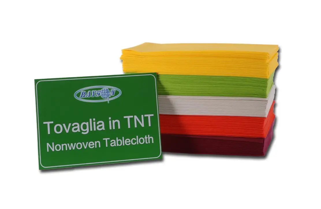 Özel raysons dokumasız masa örtüsü 1x1m rayson nonwoven,ruixin,enviro 2