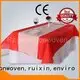 Custom mx14 non woven tablecloth 140x140cm rayson nonwoven,ruixin,enviro 1