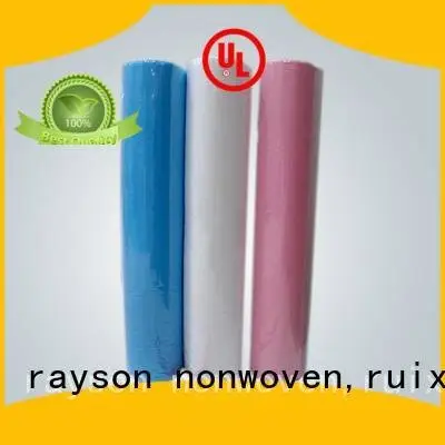Sıcak dokuma olmayan fabrika sıhhi rayon nonwoven, ruixin, enviro Markası 1