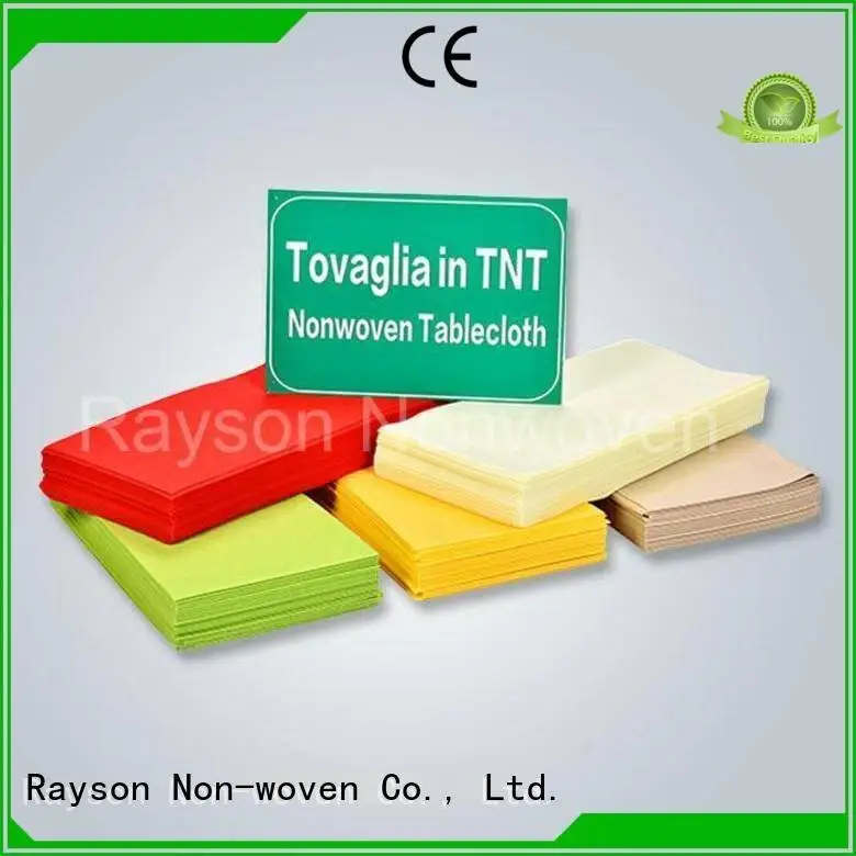 Нетканый материал Rayson, Ruixin, Enviro Бренд шесть нетканых материалов, сложенный поставщик 1