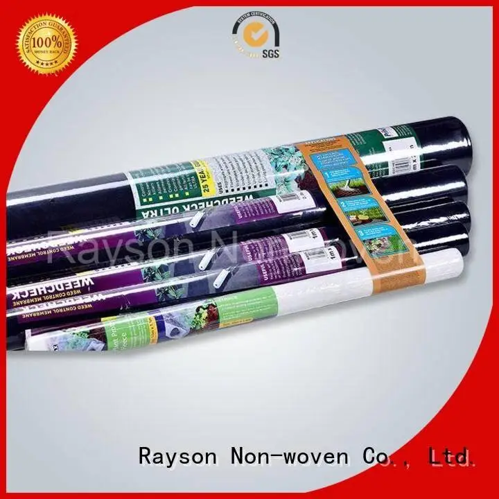 نسيج المناظر الطبيعية القابلة للتحلل الحيوي spundbond waterrayson محبوكة، ruixin، شركة enviro 1