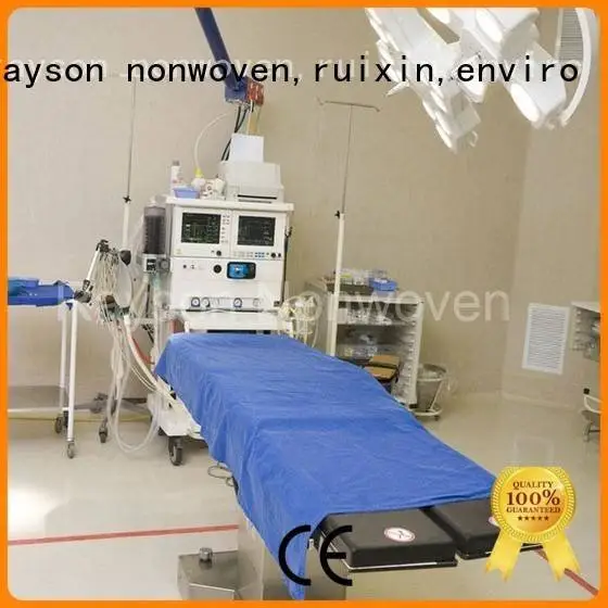 populared sanitary care rayson nonwoven,ruixin,enviro Brand non woven fabric wholesale supplier 1