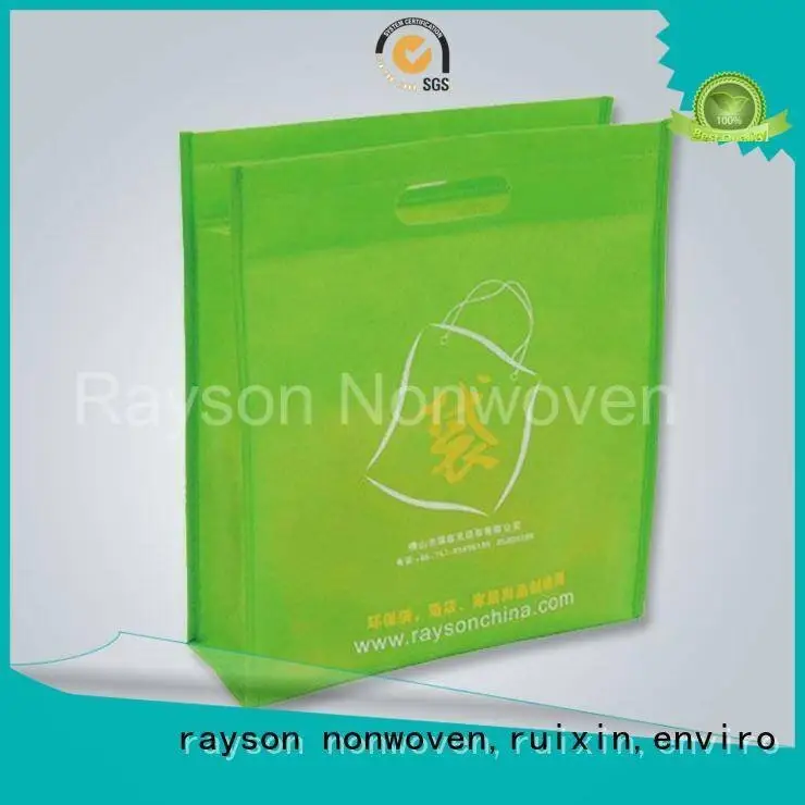 produttori di tessuti non tessuti con processo esportato Rayson non tessuto, Ruixin, marchio ambientale 1