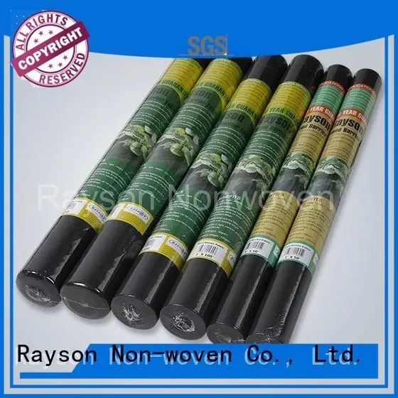 Onaylı 100 rayon nonwoven,ruixin,enviro Marka biyolojik olarak parçalanabilir peyzaj kumaşı 1