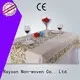 tasarım boyutları farklı dokuma olmayan masa örtüsü kabartmalı rayon nonwoven,ruixin,enviro 1