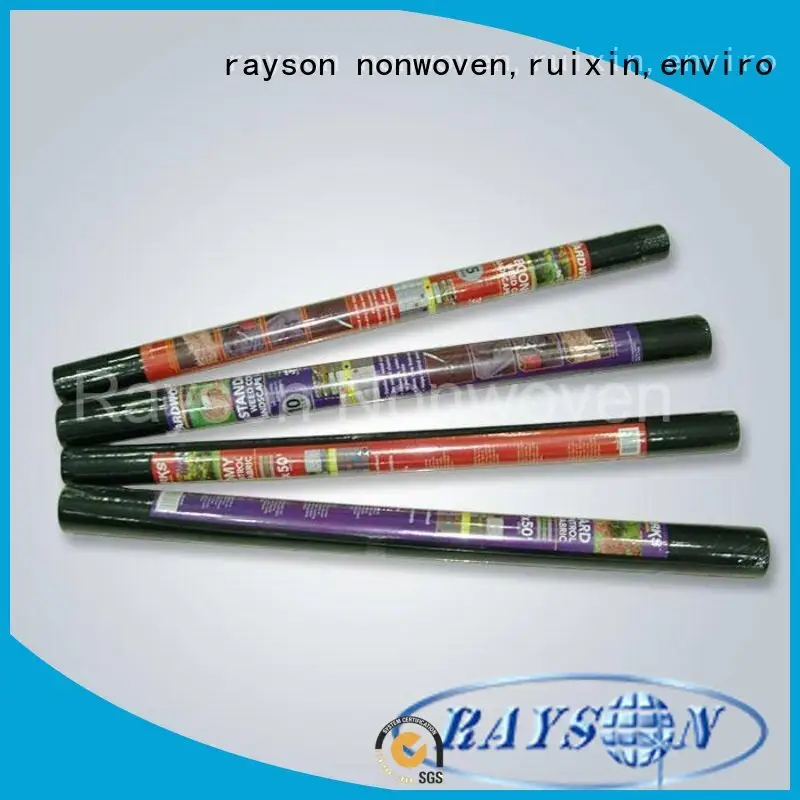 Sıcak biyolojik olarak parçalanabilir peyzaj kumaşı geri dönüştürülebilir rayon nonwoven, ruixin, enviro Marka 1