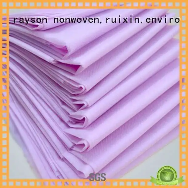 or elastic non woven fabric wholesale nontoxic rayson nonwoven,ruixin,enviro Brand company 1