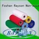 Bükülmüş 80 gram rayon OEM dokuma olmayan ot kontrol kumaşı rayon nonwoven, ruixin, enviro 1