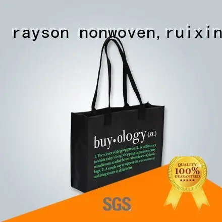 Rayson non tessuto, ruixin, enviro Borse in tessuto non tessuto GSM con cuscino aperto ecologico di marca 1