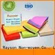 Panno non tessuto realizzato a caldo ecofriendly Rayson non tessuto, Ruixin, marchio ambientale 1
