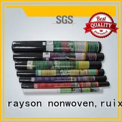 Farbe erhöht 3UV biologisch abbaubarer Landschaftsstoff Rayson-Vliesstoff, Ruixin, Enviro Markenunternehmen 1