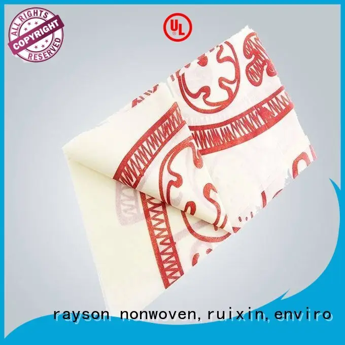 45gsm küçük rayon nonwoven, ruixin, enviro Marka pp dokuma olmayan kumaş üreticisi 1