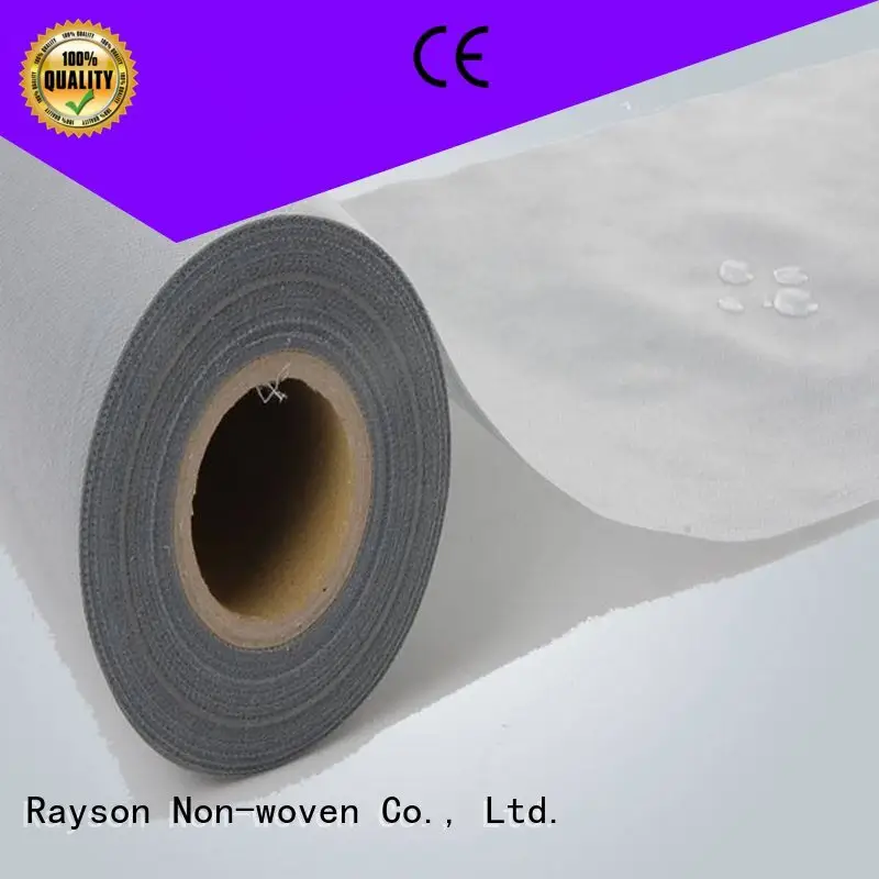 rayson 不織布、ruixin、enviro ブランド 75gsm oemodm 病院エアレイド不織布ポリプロピレン 1