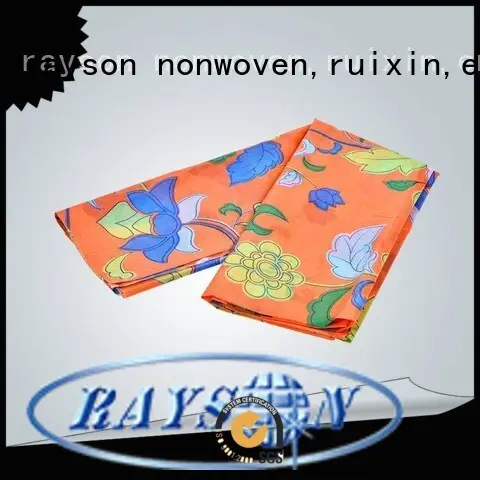 preço inferior flor raison não tecido, ruixin, enviro marca spunlace tecido não tecido fornecedores fábrica 1