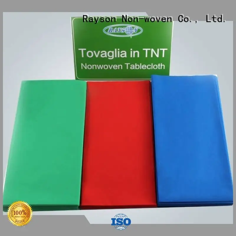 proveedor de bolsas no tejidas mantel retráctil tnt rayoson no tejido, ruixin, marca enviro 1