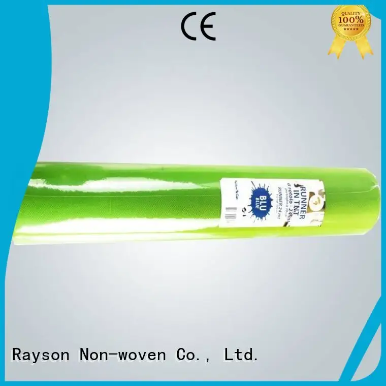 Vente européenne standard Rayson non tissé, ruixin, marque enviro, fabrication de fournisseurs de tissus en polypropylène non tissé 1