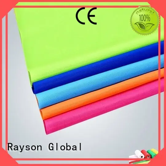 Tissu non tissé spunbond tissé à chaud, non-tissé américain Rayson, ruixin, marque enviro 1