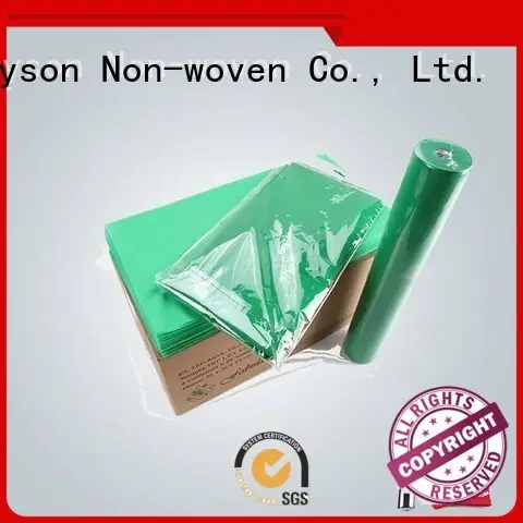 Много зеленых нетканых скатертей Rayson, Ruixin, Enviro Brand, нетканые скатерти 1