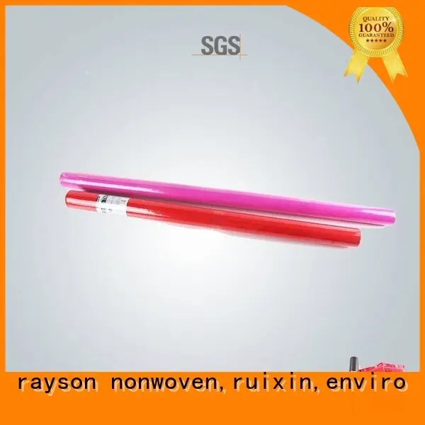 rayon nonwoven, ruixin, enviro Marka 24 m tekdüzelik özel dokuma olmayan kumaş 1