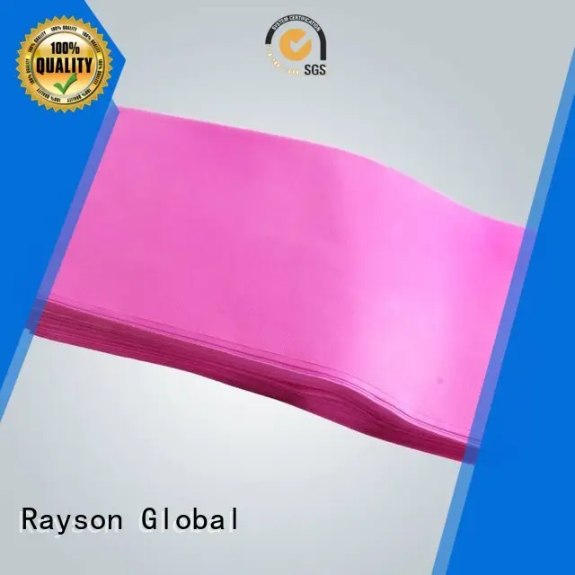 Tela no tejida spunbond pp rosa personalizada, precio, rayon no tejido, ruixin, enviro 25gr 1