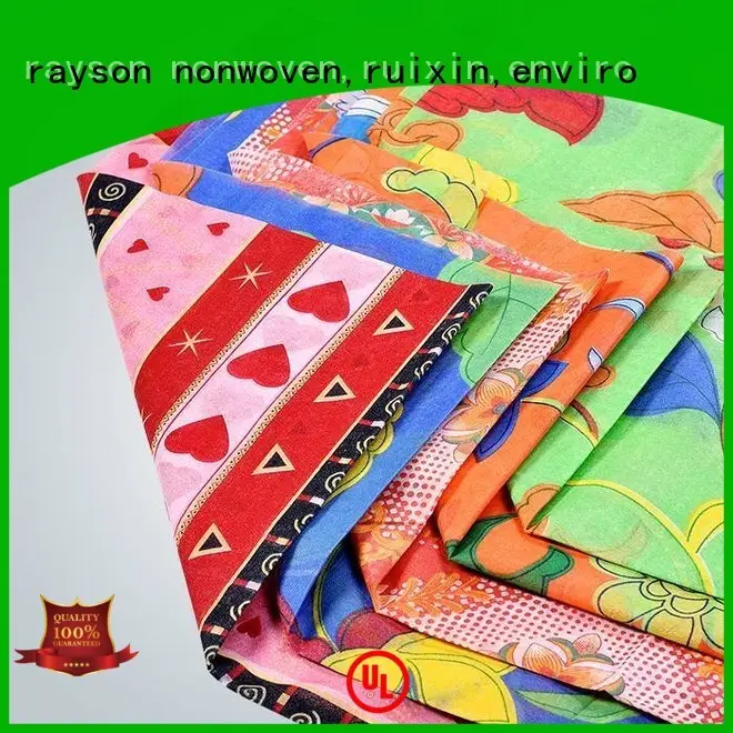 diferentes tampas de mesa impressas OEM dobráveis ​​raison não tecido, ruixin, enviro 1