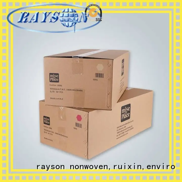 поставщик нетканых сумок monouso Technology Rayson нетканый материал, Ruixin, бренд Enviro 1