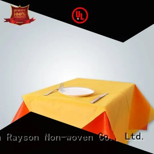 60g Muster Vliestischdecke Rayson Vliesstoff, Ruixin, Enviro Marke 1