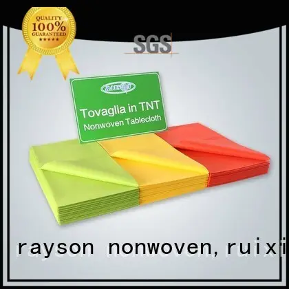 precut colorful non woven cloth rayson nonwoven,ruixin,enviro manufacture 1