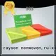 precut colorful non woven cloth rayson nonwoven,ruixin,enviro manufacture 1