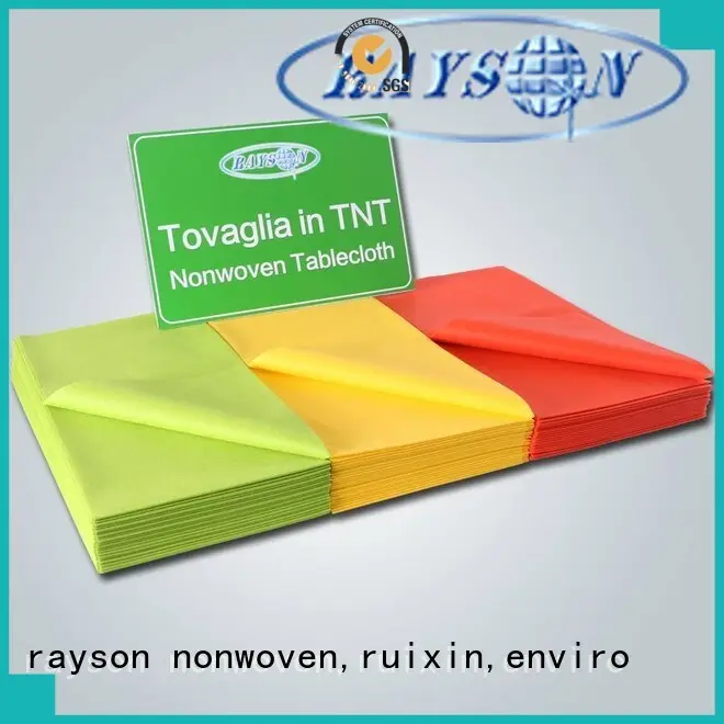 Stofftischdecken aus Rayson-Vliesstoff, Ruixin, Enviro 1