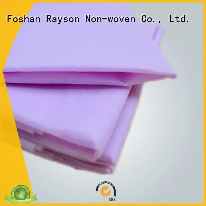 Rayson non tissé, ruixin, fabricants de tissus en polypropylène non tissés confortables enviro personnalisés pour l'emballage 1