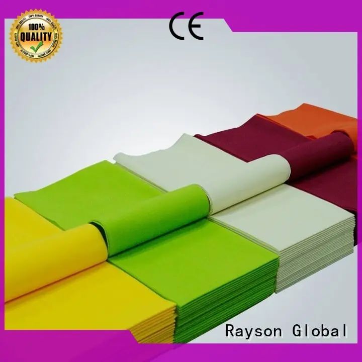 adequate non woven tablecloth series for outdoor rayson nonwoven,ruixin,enviro 1