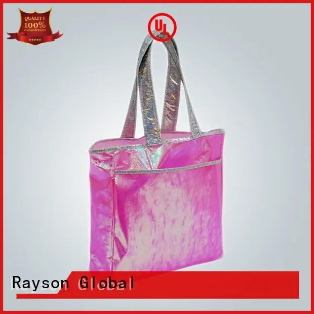 Colorful Long Handle PP Non Woven Bags For Supermarket / Cloth Store 1