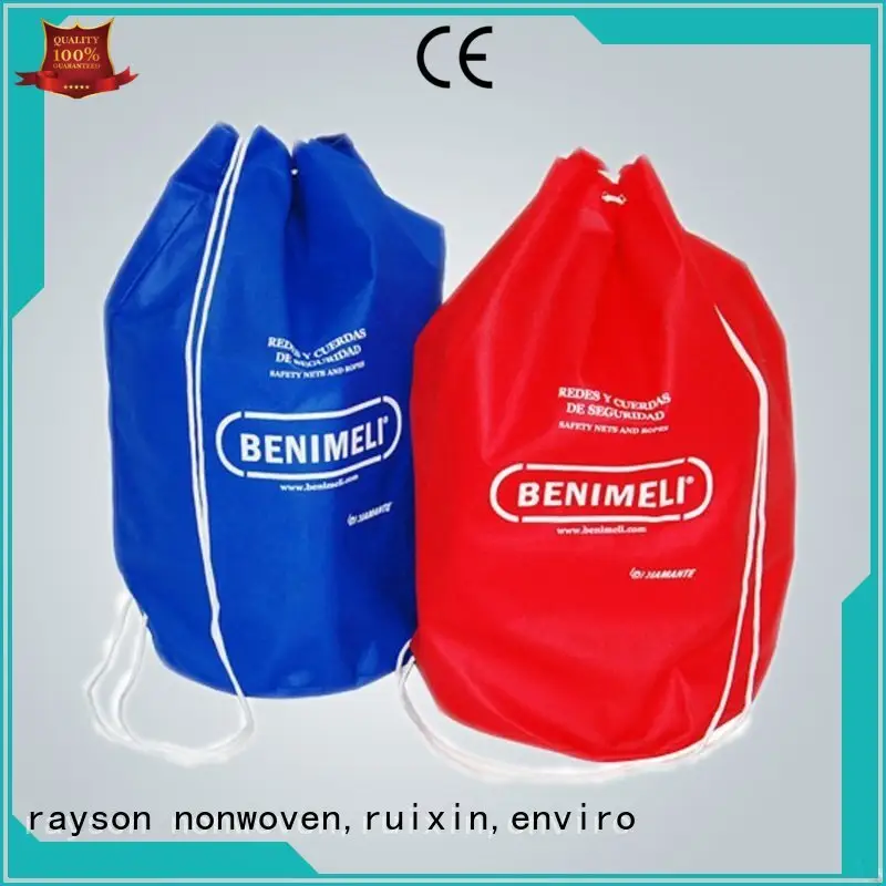 Bolso no tejido 100% rojo del polipropileno del ODM del OEM exportado al mercado de Europa 1