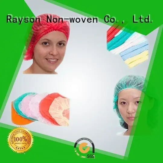White Color SS Medical Non Woven for Disposable Bouffant Cap Good Strength 1