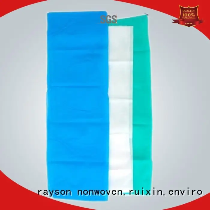 OEKOTEX Certificate Raw Material Non Woven Disposable Products for Bedsheet / Facemask 1