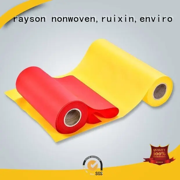 rayson nonwoven,ruixin,enviro ambalajlama için renkli kaymaz kumaş modası 1