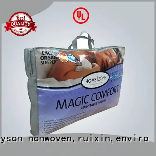 Rayson nonwoven,ruixin,enviro küçük boyutlu spunbond polyester yastık için hemen bilgi alın 1